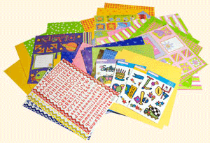 kids scrapbook kit