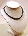 black pearl necklace