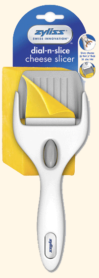 Zyliss Cheese Slicer, Dial & Slice