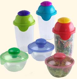 Salad Blaster Bowl 26oz Salad to Go, 2oz Dressing Container