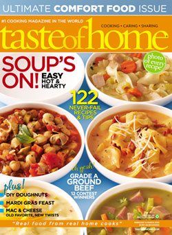 Taste of Home Magazine
