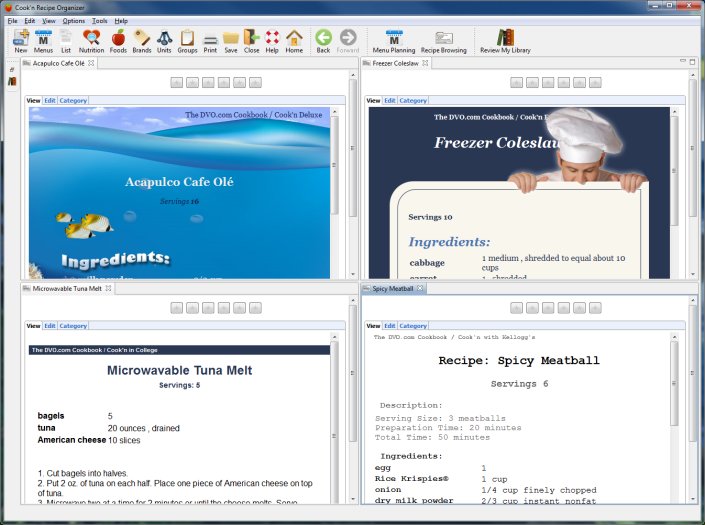 Cook'n Recipe Organizer 12.14.7 full