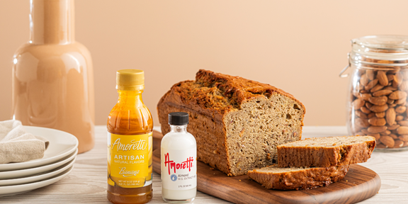 Banana Almond Bread — Amoretti