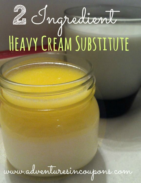 Heavy Cream and Other Baking Substitutions!