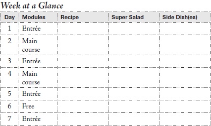 the familiar planner format week and day at a glance