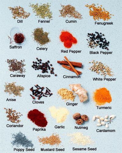 COOKING WITH SPICES AND SEEDS