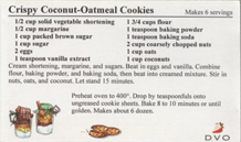 Decorative Recipe Card