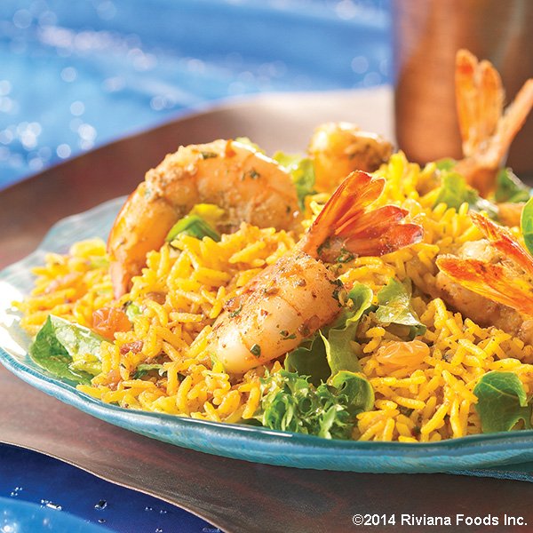 Coconut Shrimp and Jasmine Rice Salad