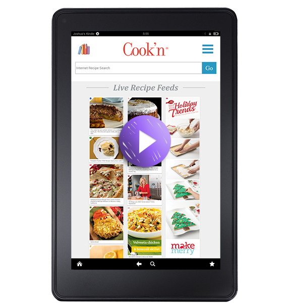 Cook'n Kindle Fire App 