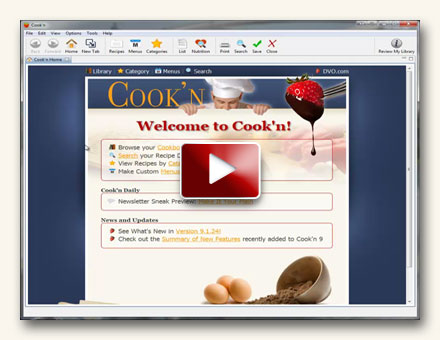 Play Cook'n 9 Demo Video