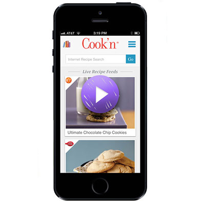 Cook'n iPhone Mobile App 