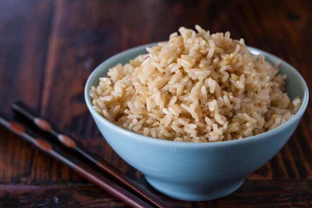 Brown Rice in a Rice Cooker