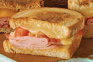 sandwich toasted oven deli ham swiss queso recipes suizo horneado sndwich jamn estilo recipe dvo