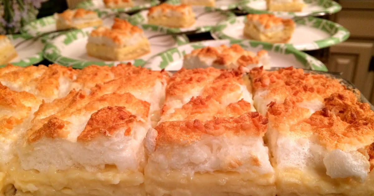 Coconut Meringue Sheet Pie