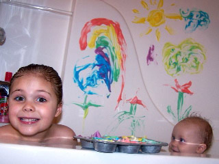 Shaving Cream Bathtub Paint, Bathtub Paint For Toddlers