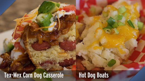 Tex-Mex Corn Dog Casserole