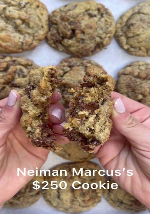 Legendary Neiman Marcus Cookies Recipe - $250 Worth of Flavor! | TikTok