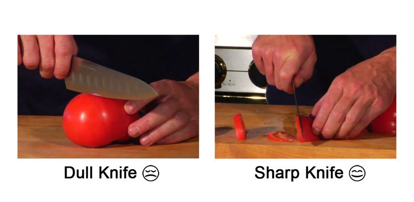 How To Sharpen Dull Knives 