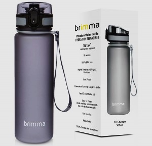 Borosilicate Glass Water Bottle // 12 oz (Grey) - MIU COLOR - Touch of  Modern