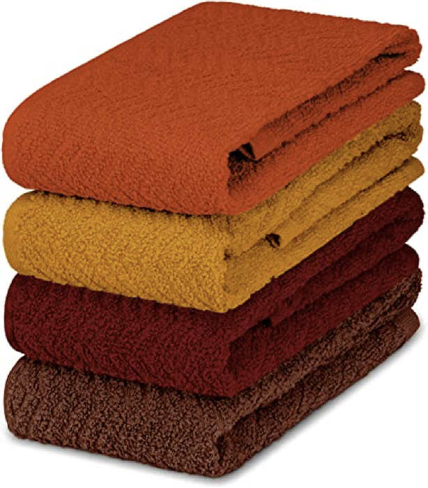 24 Pack Kitchen Dishcloths - Does Not Shed Fluff - No Odor