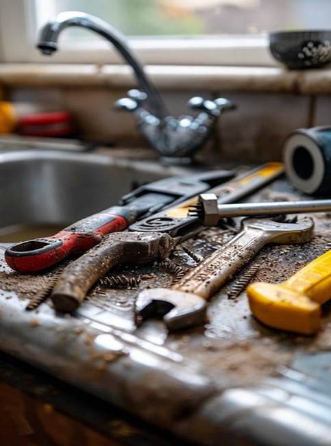 Free Messy Tool Bench Photo - Kitchen, Tools, Wrench | Download at StockCake