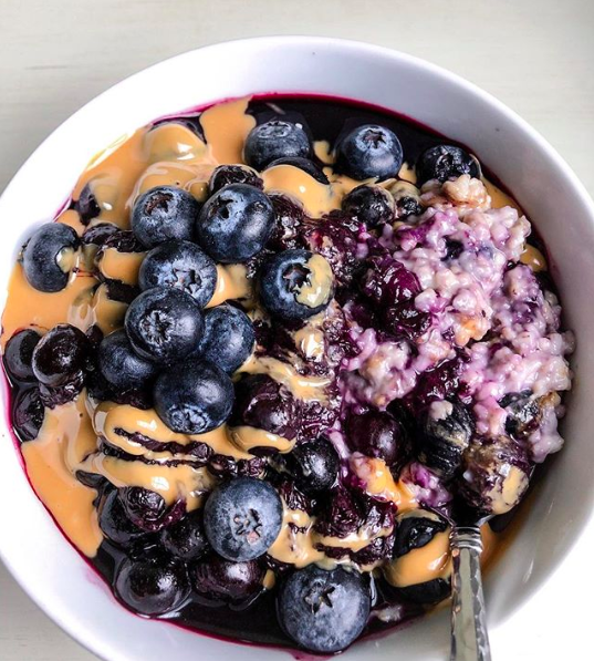 Loaded Blueberry Oatmeal