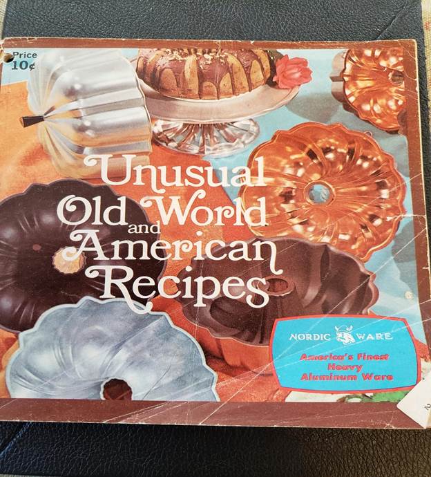 Old Nordicware Pamphlet. These are 12 cup Bundt recipes, though the  pamphlet has additional recipes for other pans. : r/Old_Recipes
