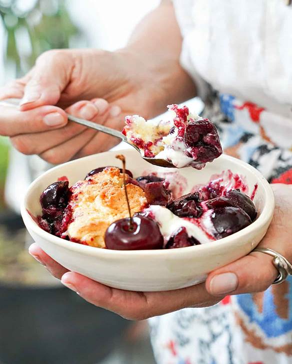 Cherry Cobbler (old-fashioned recipe)