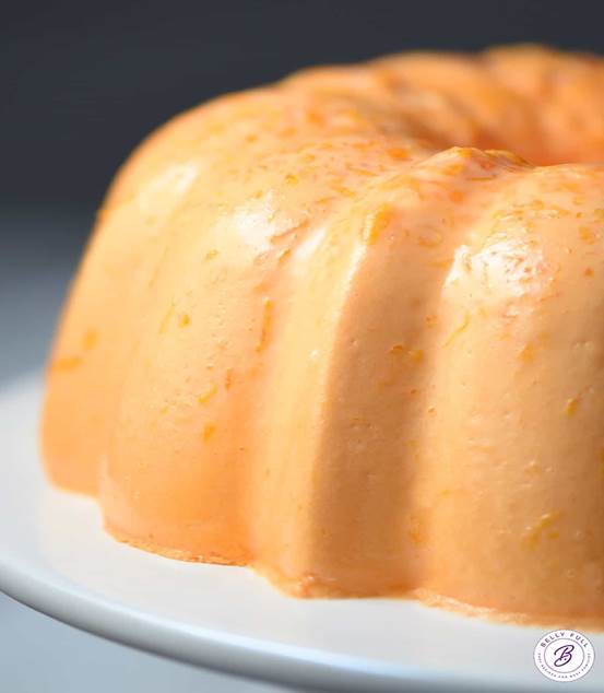 Orange Creamsicle Jello Mold - Belly Full