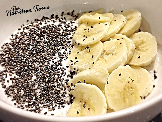 Nutty Banana Chia Yogurt